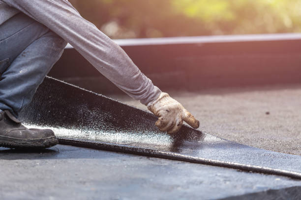 Professional Crawl Space Encapsulation technician working in Mukwonago, WI